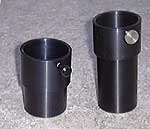 Verl�ngerung 40mm (links) Vario (rechts)